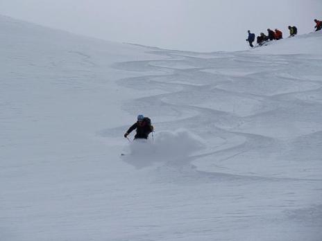 Dans la descente de l'Ouille d'Arbéron.