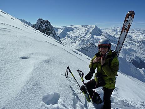 Petite montée avant la descente.