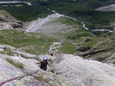 escalade granitique