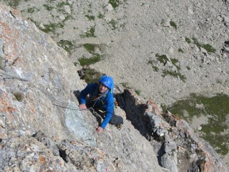 Escalade à la Pierra Menta par l'arête nord