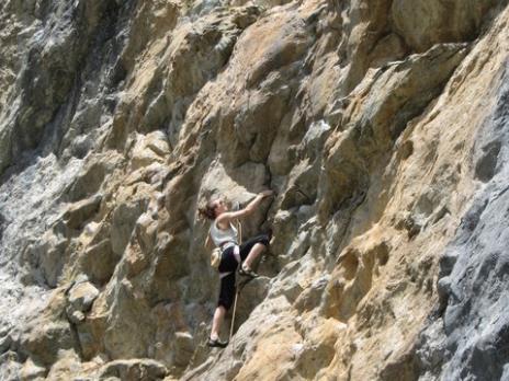 Escalade au Monal - Vanoise - Guides des Arcs
