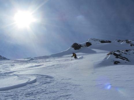 freeride à Tignes Dôme de Pramecou