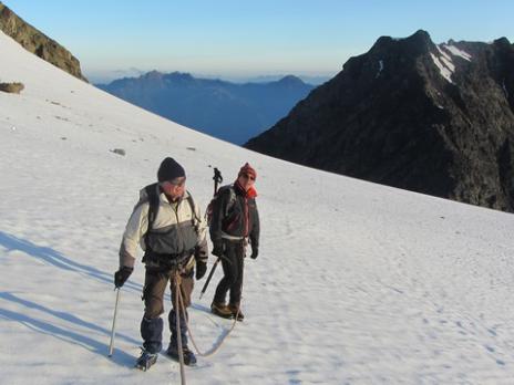 Mont Pourri glacier du Grand Col - Photo Ph Deslandes