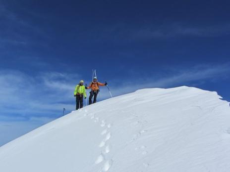 Ski de randonnée en Vanoise  le Mont Pourri - guides des Arcs