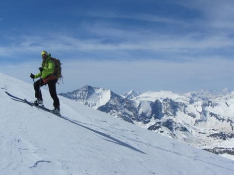 Ski de randonnée le Mont Pourri - guides des Arcs