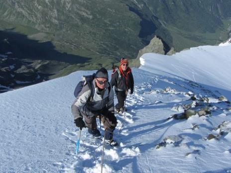 Mont Pourri arête sommitale - Guides des Arcs