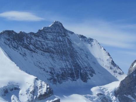 Face nord de la Grande Casse depui le Dôme de Pramecou