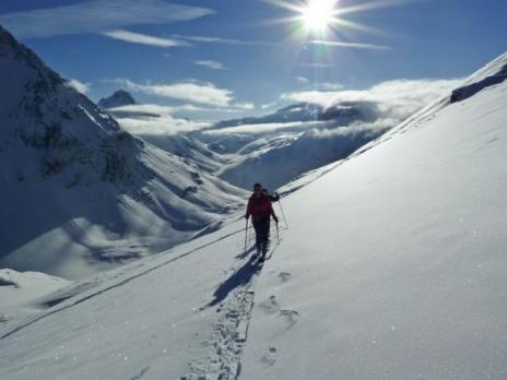 Montée à la pointe de la Réchasse.