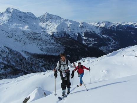 Ski de randonnée au départ de Ste Foy Tarentaise