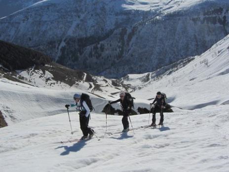 Ski de randonnée en lauzière massif de la Vanoise