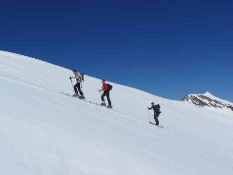 Ski de randonnée en Vanoise  vallon de la Commune