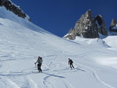 Ski de randonnée en lauzière massif de la Vanoise