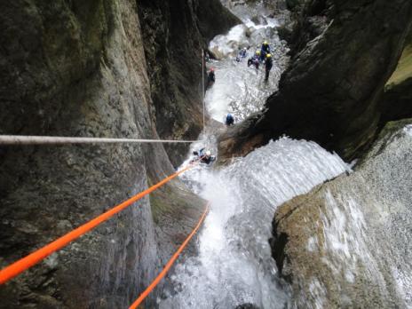 canyonning les Arcs Bourg st Maurice