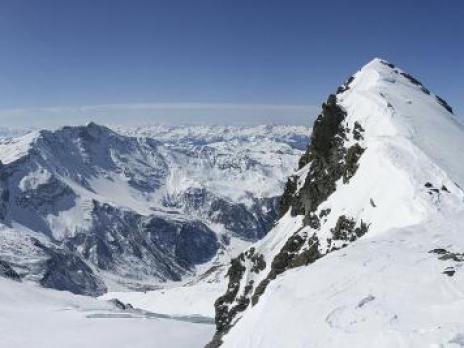 Vue depuis le col.