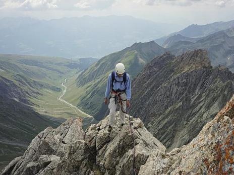 A l'approche du sommet