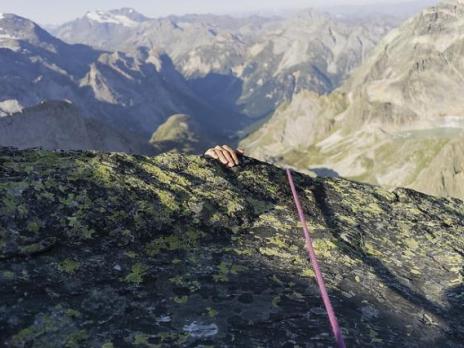arête sud de la Glière.