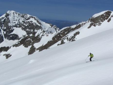 Ski de randonnée le glacier des Glaciers