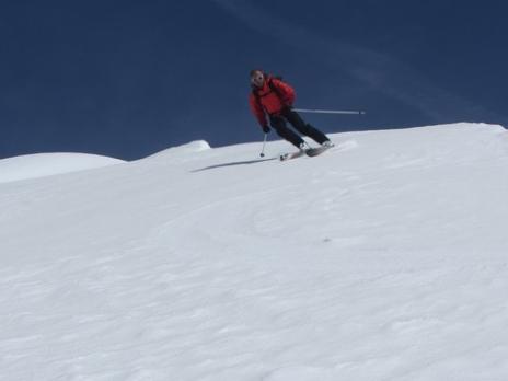 Ski de randonnée le glacier des Glaciers