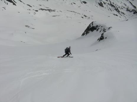Randonnée à ski en Vanoise, le Miravidi
