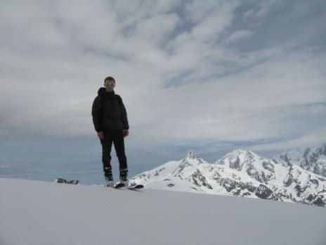 Randonnée à ski en Vanoise, le Miravidi