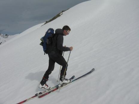 Randonnée à ski en Vanoise, le Miravidi