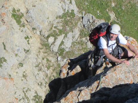 Arête Nord de la Pierra Menta massif du Beaufortain