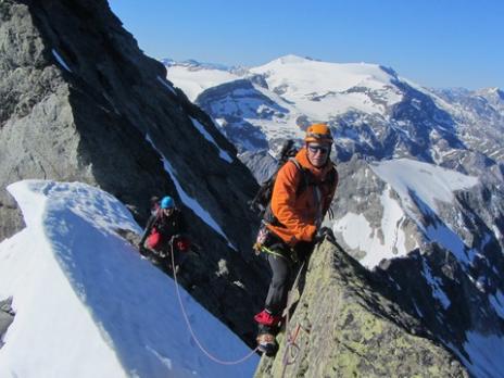 Arête Pointe du Vallonnet Grand Bec - Guides des Arcs