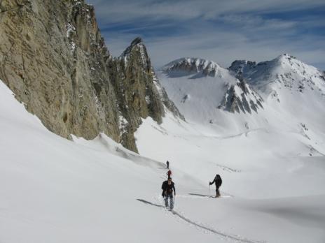 Montée vers Polset