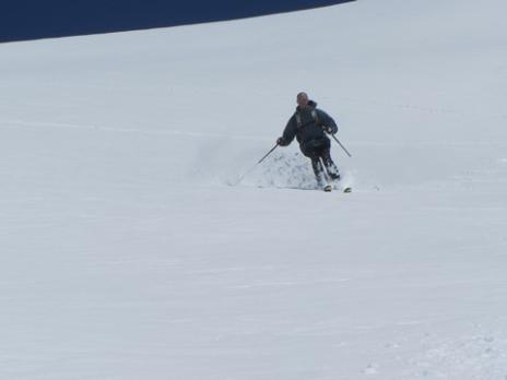 Ski de randonnée au Dôme des Glaciers