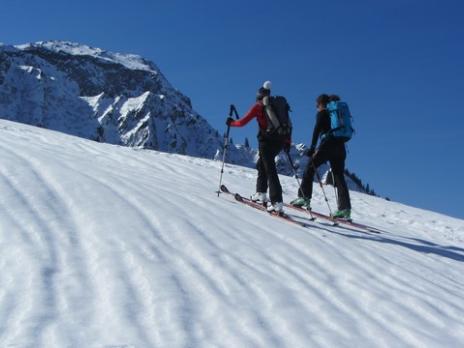 Ski de rando dans le Beaufortain avec les guides des Arcs