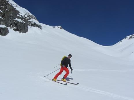 Ski de randonnée dans le Beaufortain pointe de Combe Neuve