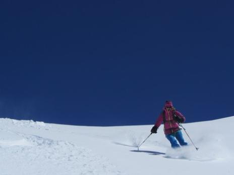 Ski de randonnée au Dôme des Glaciers