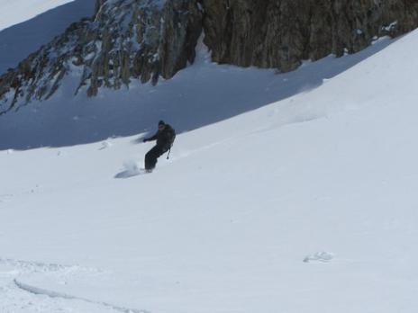 Splitboard au Dôme des Glaciers
