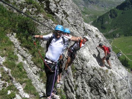 via ferrata de Peisey