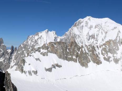 vue sur le Mont Blanc