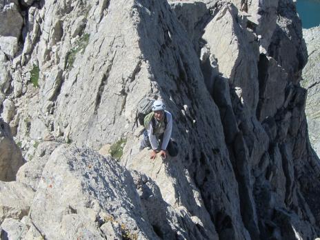 Pilier Sud de la Nova et traversée des Arêtes.