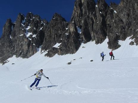 Ski de randonnée en Maurienne col de la Combe