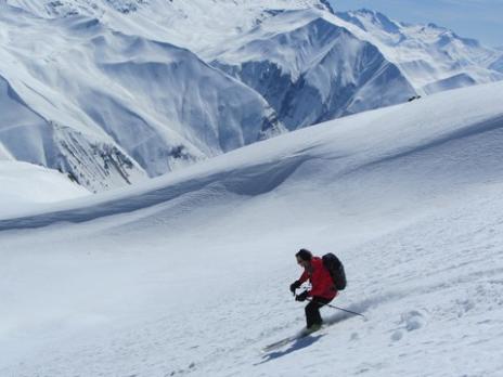 Ski de randonnée en Maurienne col de la Combe