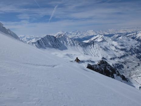Dans la descente