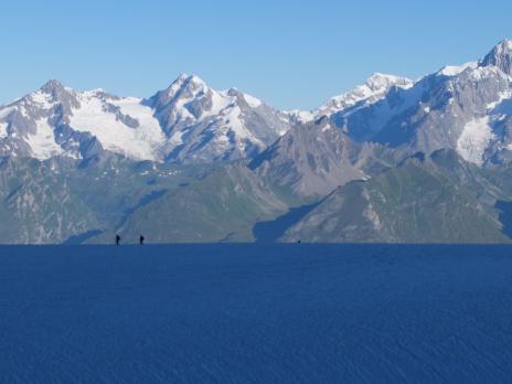 Les immensités glaciaires du Ruitor