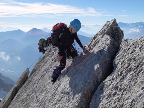 Sur l'arête