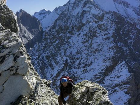 Vue sur la petite Glière et la grande Casse.