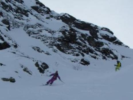 Sainte Foy Tarentaise hors piste à la Pointe de Foglietta 
