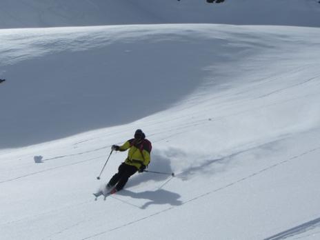 Sainte Foy Tarentaise hors piste à la Pointe de Foglietta 