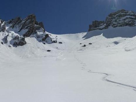 Versant nord de parozan