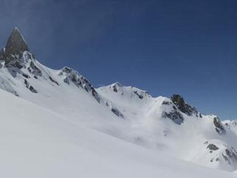 La Pierra Menta depuis le col du Bresson