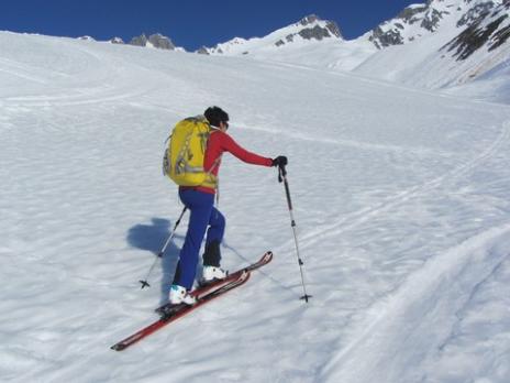 Ski de randonnée en Maurienne le Rocher de Sarvatant