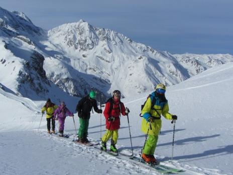 Sainte Foy Tarentaise montée à la Pointe de Foglietta en Freerando