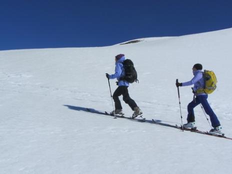 Ski de randonnée en Maurienne col du Merlet