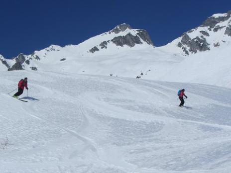 Ski de randonnée en Maurienne le Rocher de Sarvatant